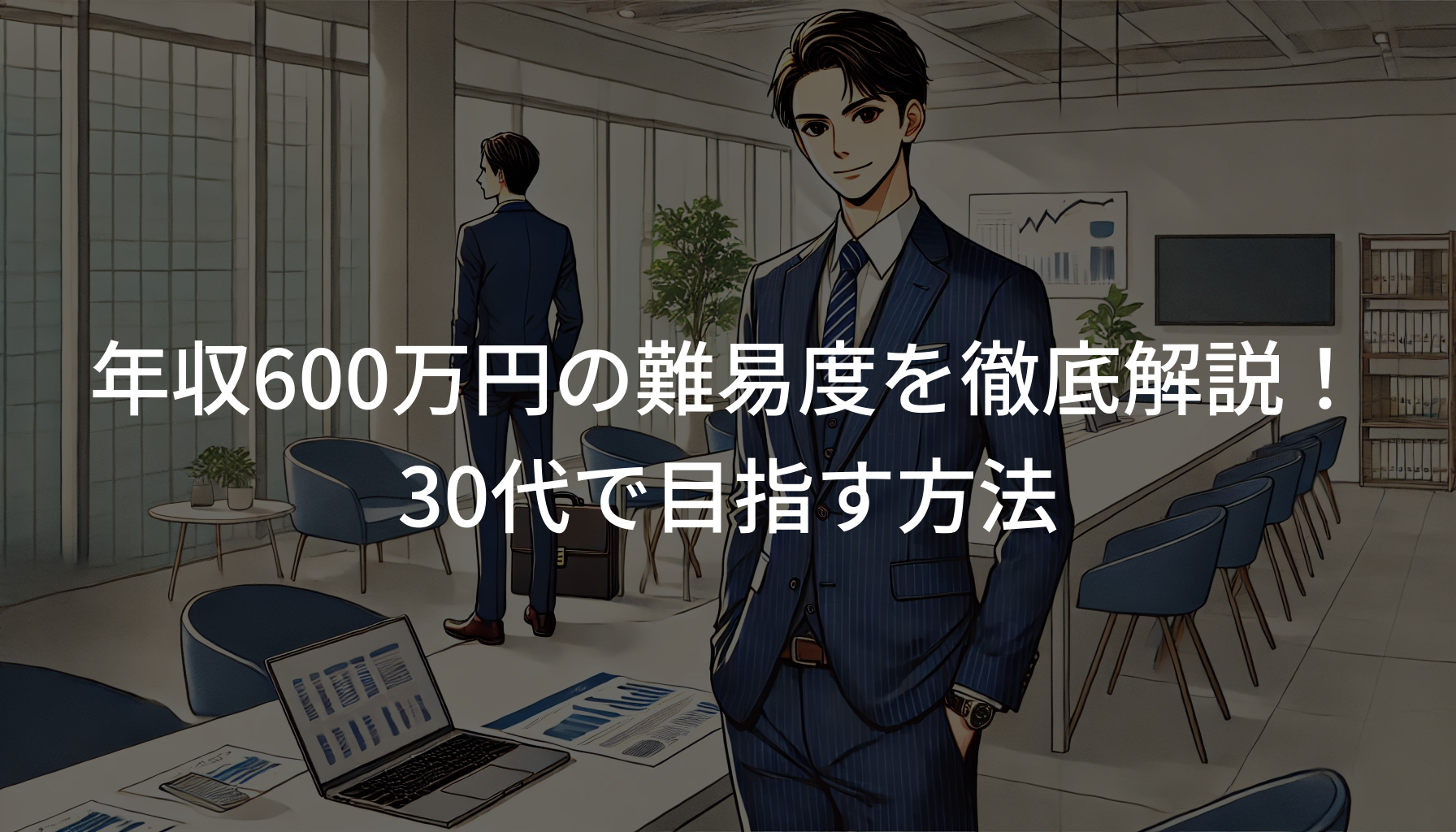 年収600万円の難易度を徹底解説！30代で目指す方法